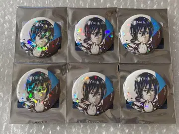 진격의 거인 Ani-Art 홀로그램 캔뱃지 미카사