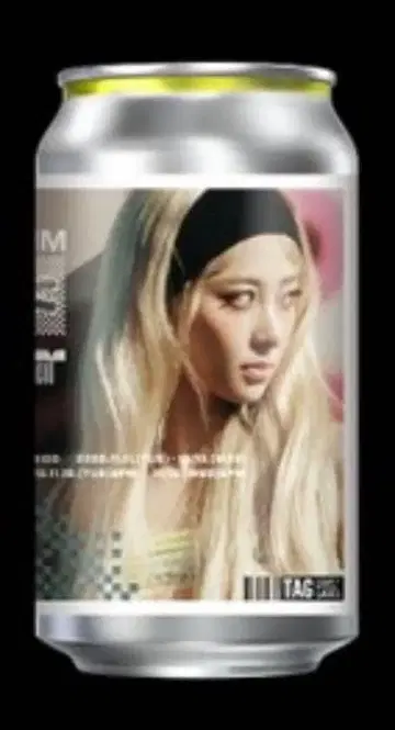 LE SSERAFIM 레몬 스쿼시 라벨 씰 아크릴 키링