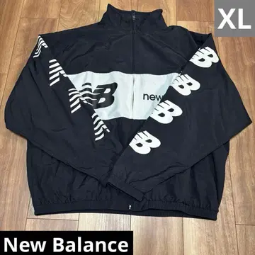 뉴발란스 newbalance 나일론 자켓 화이트 블랙 봄/가을/겨울