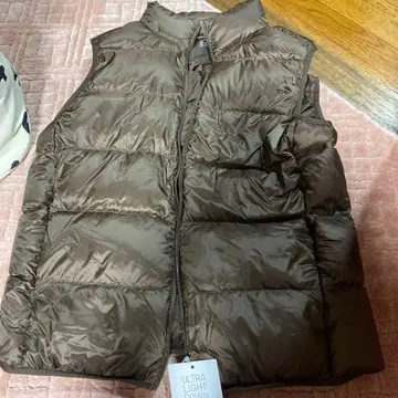 울트라 라이트 다운 브라운 L 남성용