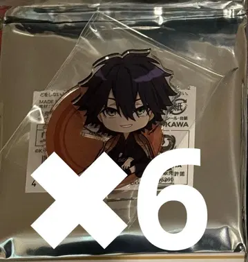 AGF 2025 문호 스트레이독스 에도 캔뱃지 미니 캐릭터 아크릴 6개