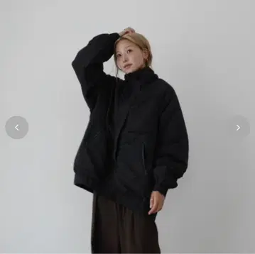 방수 지퍼 사용 블루종 블랙 L 사이즈 hideka