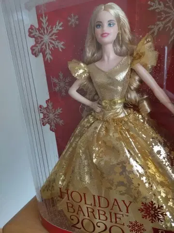 바비 인형 새상품 홀리데이 바비 레어 2020