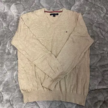 TOMMY HILFIGER 니트 베이지 L 사이즈