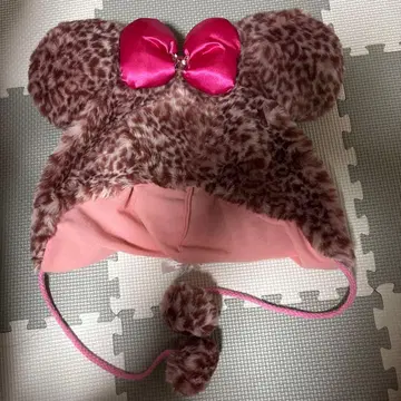 레오파드 무늬 팬 캡