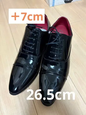 [ 7cmUP ] 키높이 신발 7cm 결혼식 에나멜