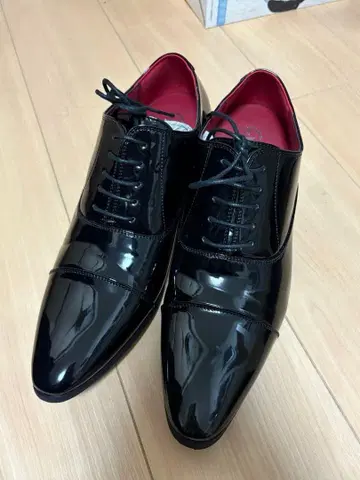 [ 26.5cm ] 키높이 신발 7cm 결혼식 에나멜