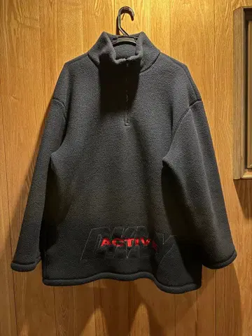 DKNY 다크 그레이 플리스 자켓 L 사이즈