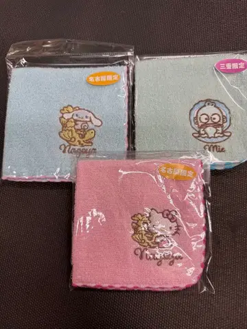 핸드 타월 3장 세트 산리오