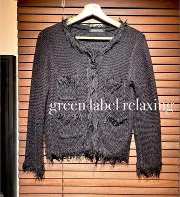 유나이티드 애로우즈 greenlabelrelaxing 노카라 자켓