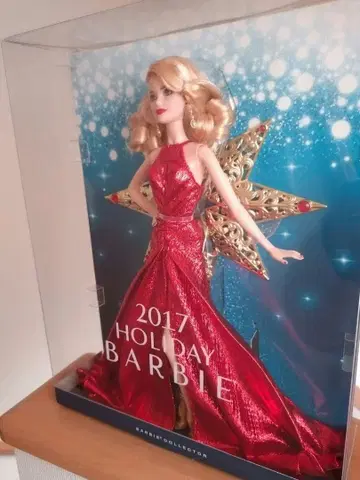 바비 인형 새상품 홀리데이 바비 레어 2017