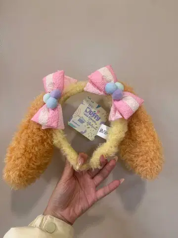 홍콩 디즈니 쿠키앤 머리띠 2025 부활절 리본