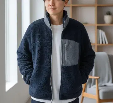 정가 59,000 filmelange bram 플리스 자켓