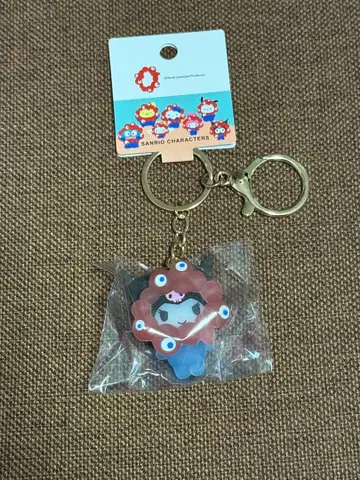 산리오 클리어 컬러 키링 미야쿠미야쿠 쿠로미