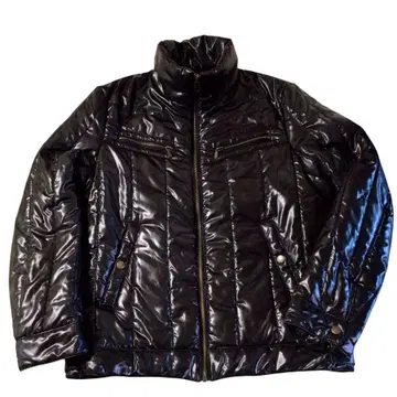 00s archive 다운 자켓 Y2K 시크 스타일 블랙 M