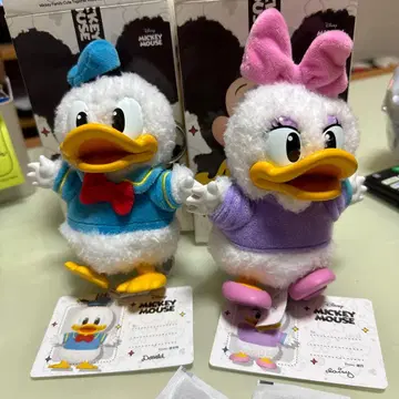 팝마트 미키 패밀리 봉제 인형 키체인 도날드 데이지