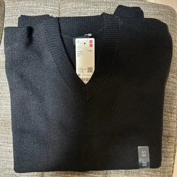 니트 V넥 베스트 M