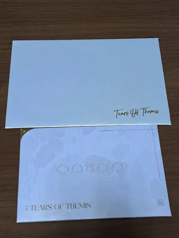 미정사건부 2주년 리얼 레터 4주년 기념 굿즈 이즈미 케이