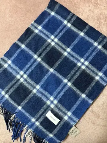 새상품급 헤리슨 캐시미어 100% 체크 머플러