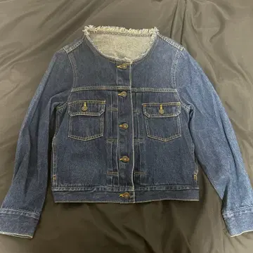 GU 다크 데님 데님 자켓