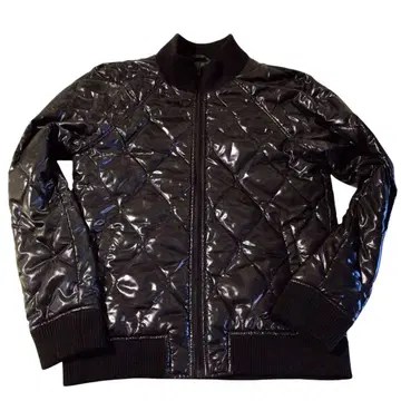 Y2K 갸루 퀼팅 자켓 블랙 빅 LL