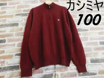 [ 남성용 ] 캐시미어 100% 하프 지퍼 니트 스웨터 #438