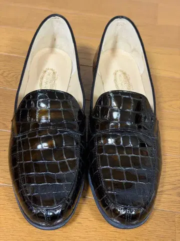 긴자 요시노야 브라운 크로커다일풍 로퍼