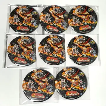 카리스마 3주년 캔뱃지 집합 8점