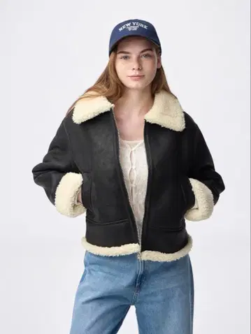 지유 보아 플라이트 자켓