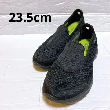 스케쳐스 슬립온 여성용 23.5cm 블랙 경량 통기성 새상품급