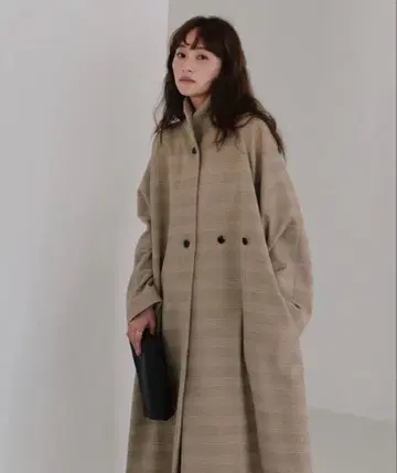 Hella tweed long coat