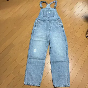 Levi's 데님 오버롤 라이트 블루