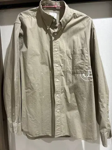 유니폼 익스페리먼트 베이지 셔츠 사이즈 2