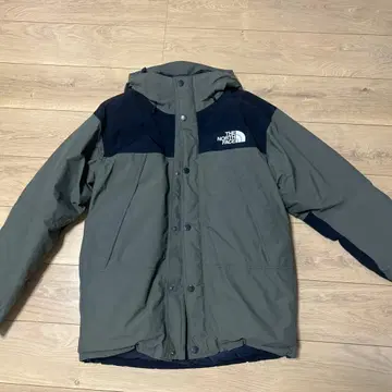 THE NORTH FACE 다운 자켓 L 사이즈 그레이/네이비