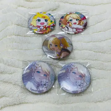 프로세카 카가미네 린 글리터 캔뱃지