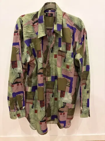 빈티지 긴팔 셔츠 남성용