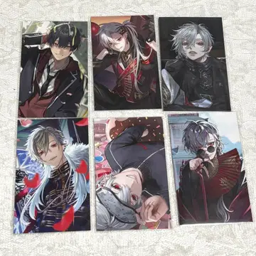 니지산지 쿠츠하 랜덤 사진풍 카드 6장 세트