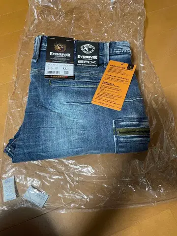 EVENRIVER 이븐리버 데님 카고 팬츠 LL 미사용