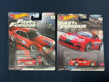 핫휠 와일드 스피드 RX-3&RX-7 2대 세트