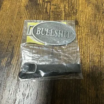 BULLSHIT 메탈 백 택