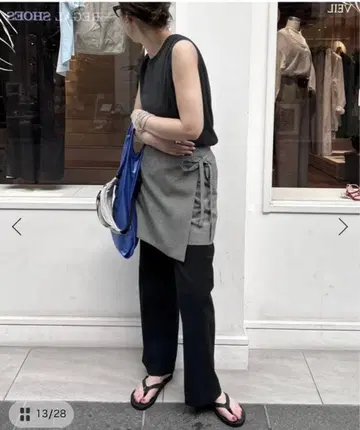 프레임워크 트로랩 미니 스커트