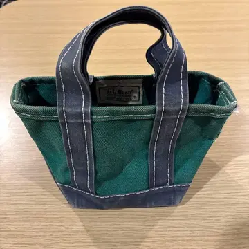 레어 80s 2톤 택 L.L.Bean 미니 토트백