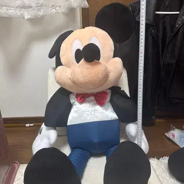 미키마우스 봉제 인형 턱시도 약 60cm