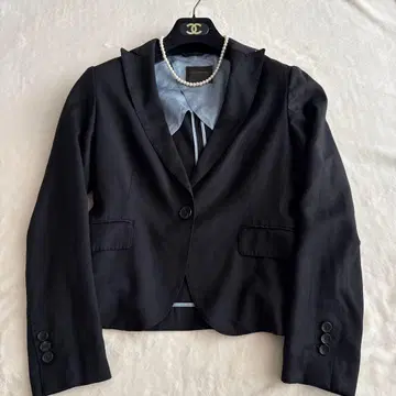 투모로우랜드 컬렉션 테일러드 자켓 블랙 38