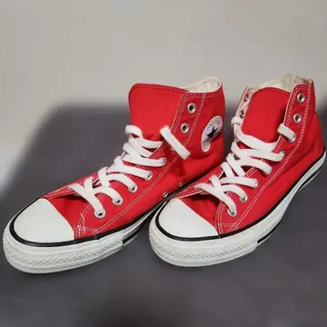 CONVERSE ALL STAR 하이컷 스니커즈 레드