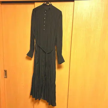 nano universe 블랙 롱 원피스 F