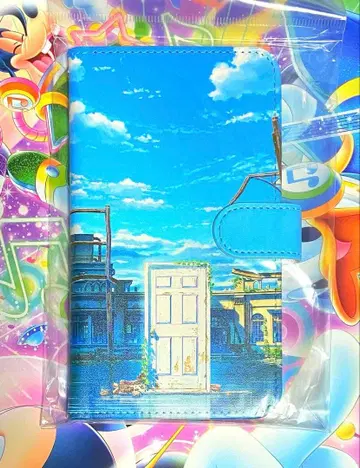 스즈메의 문단속 스마트폰 커버 파란 하늘과 문 디자인 극장판 한정품