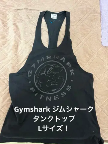 초레어 L 사이즈! Gymshark 짐샤크 탱크탑 블랙