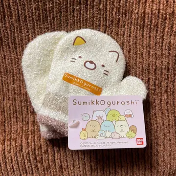 Sumikko Gurashi 고양이 손 모양 벙어리장갑
