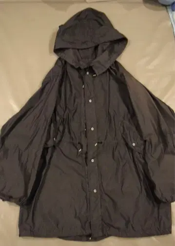 실물 데드스탁 미군 스노우 카모 모즈 코트 BLACK 염색